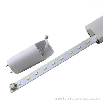 Energy Saving 18W LED Driver Removable T8 Tube